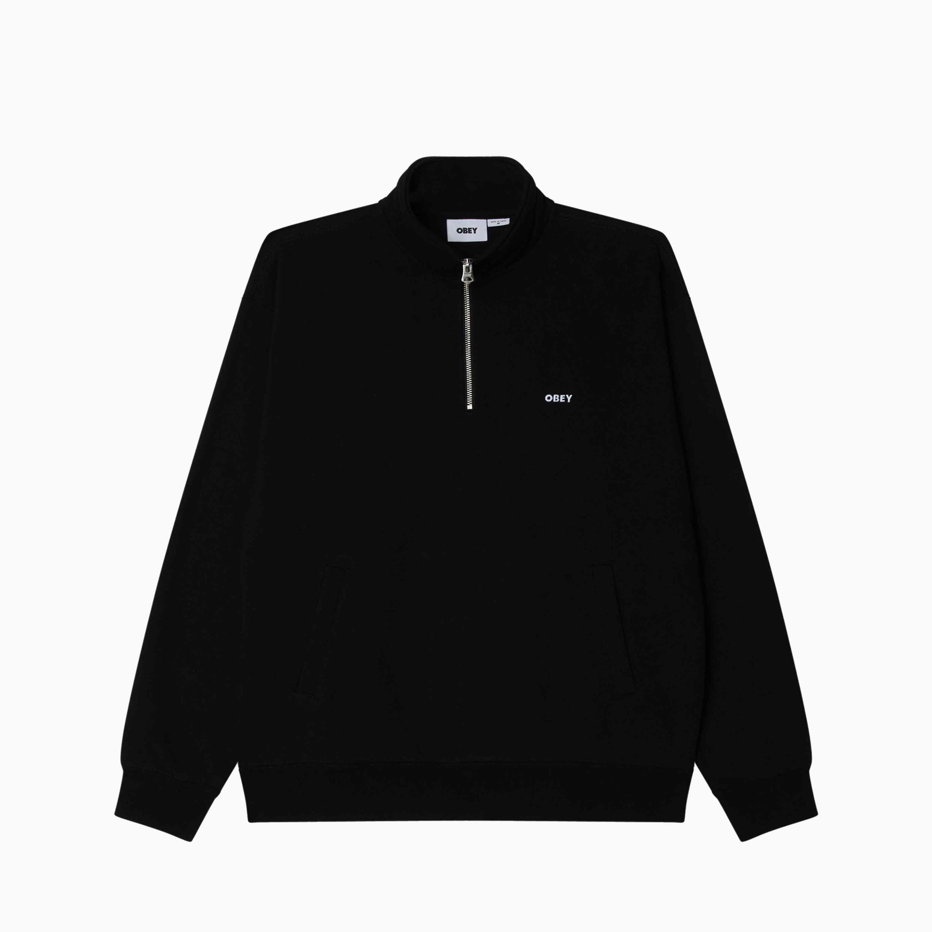 OBEY CLOTHING EST. WORKS BOLD MOCKHECK BLACK 111620098-BLK