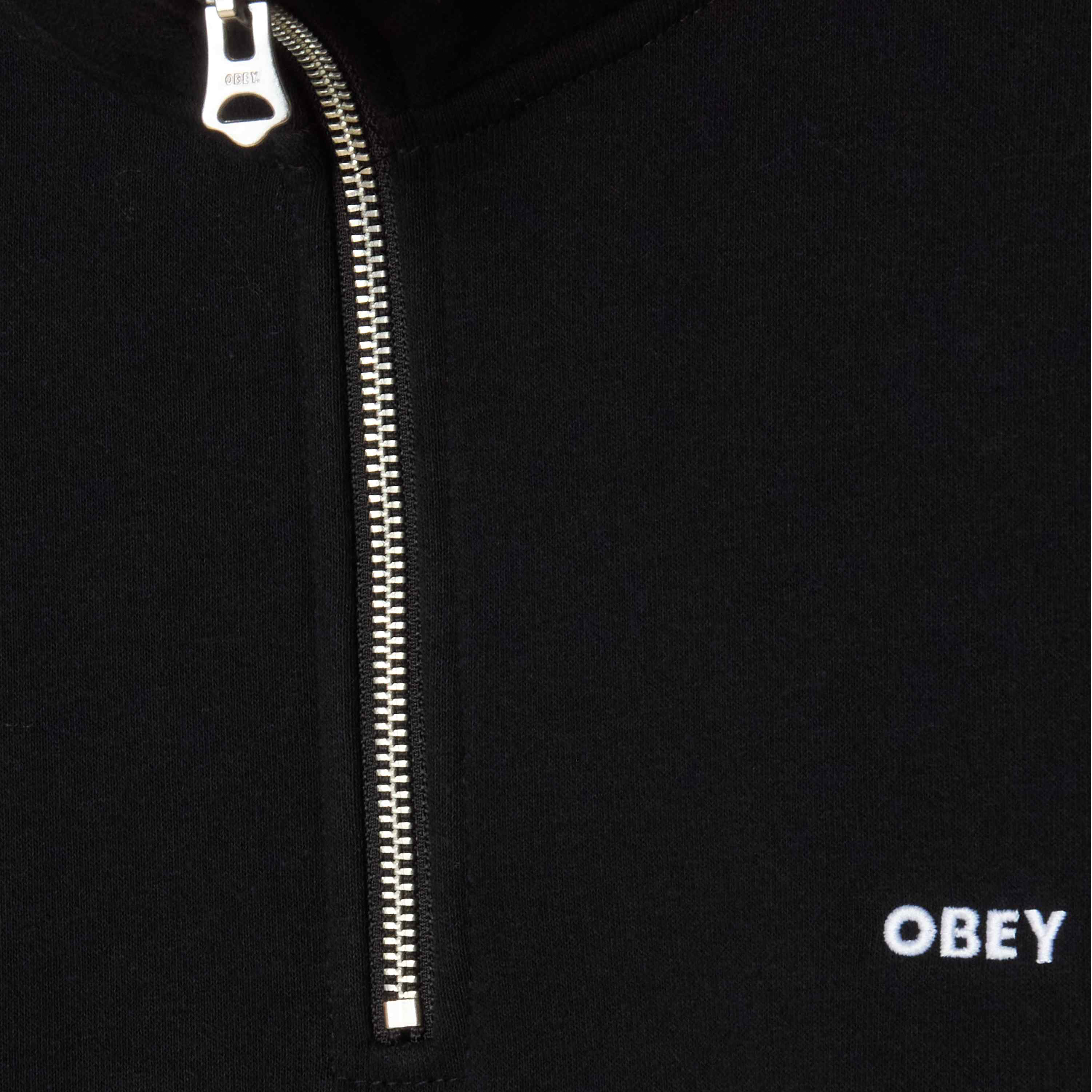 OBEY CLOTHING EST. WORKS BOLD MOCKHECK BLACK 111620098-BLK