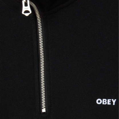 OBEY CLOTHING EST. WORKS BOLD MOCKHECK BLACK 111620098-BLK