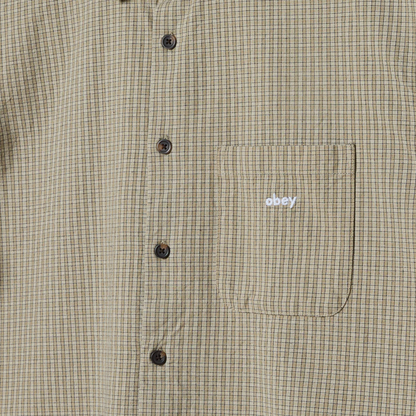 OBEY CLOTHING JIMMY WOVEN LAUREL OAK 181200418-LOA