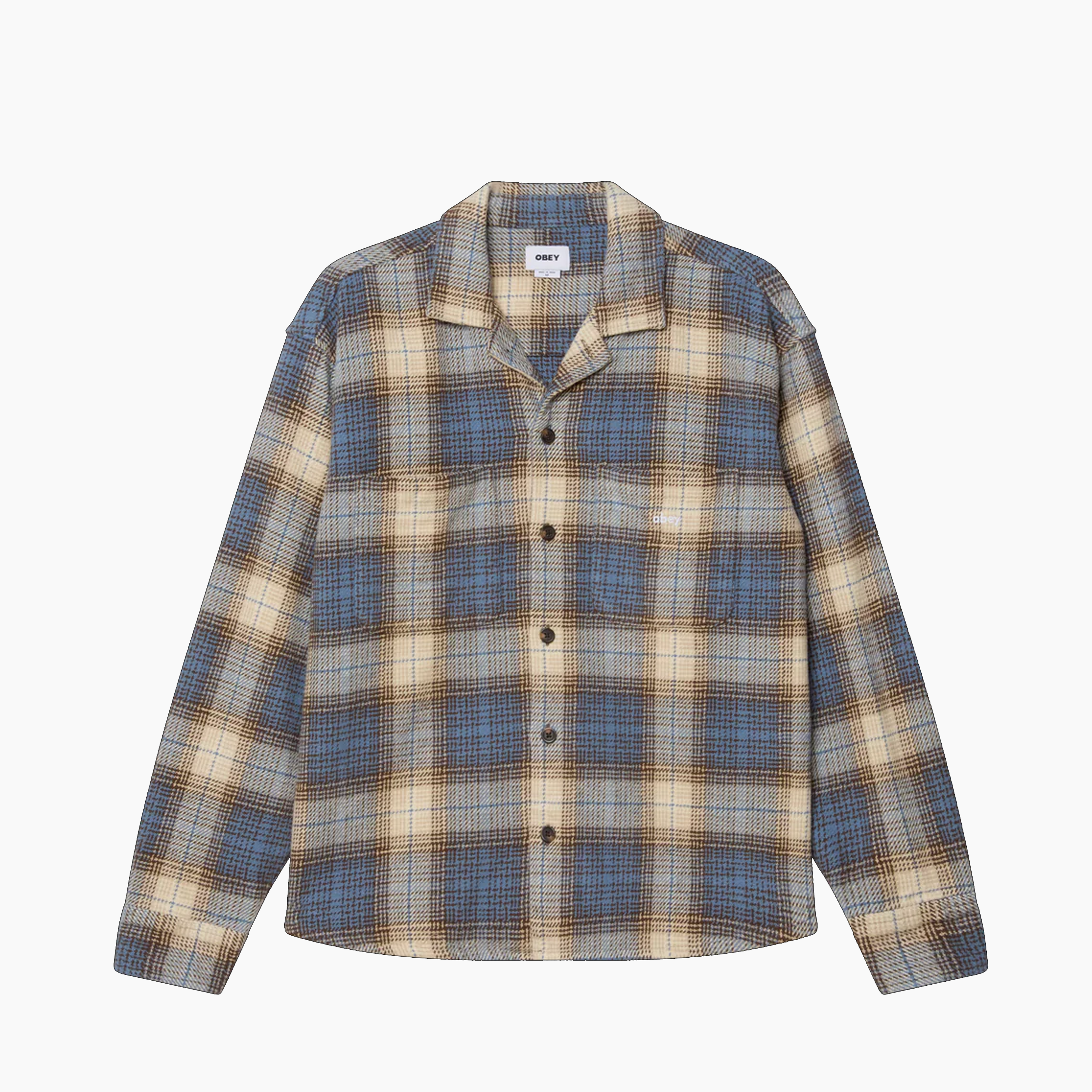 OBEY CLOTHING LAUREL WOVEN CORONET BLUE 181200419-COE