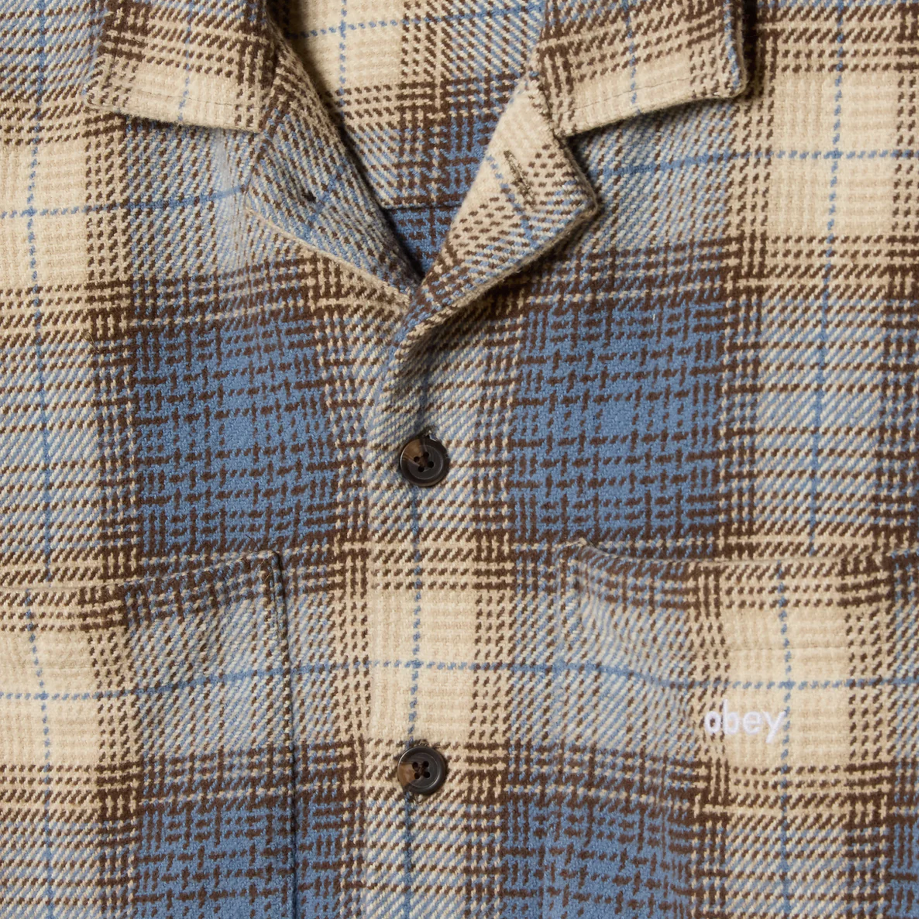 OBEY CLOTHING LAUREL WOVEN CORONET BLUE 181200419-COE