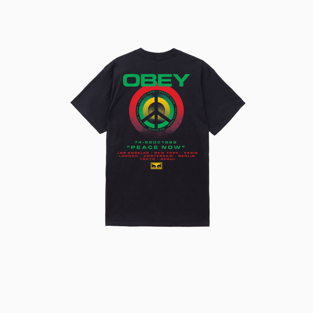 OBEY CLOTHING OBEY PEACE TARGET BLACK - 165264093