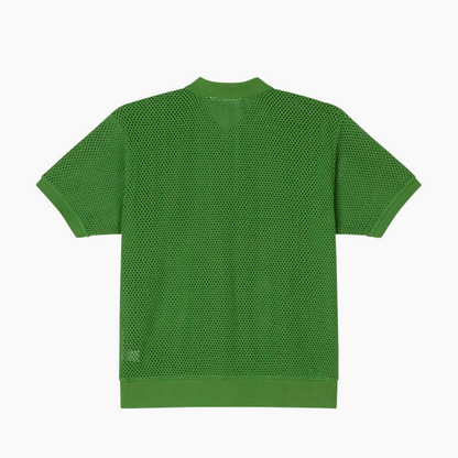 OBEY CLOTHING SARATOGA MESH POLO PIQUANT GREEN 131090094-PQG