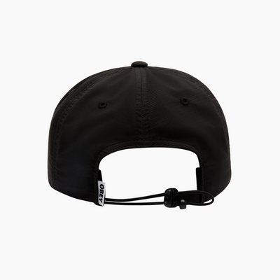 OBEY CLOTHING STRIDE 5 PANEL STRAPBACK BLACK 100490152-BLK