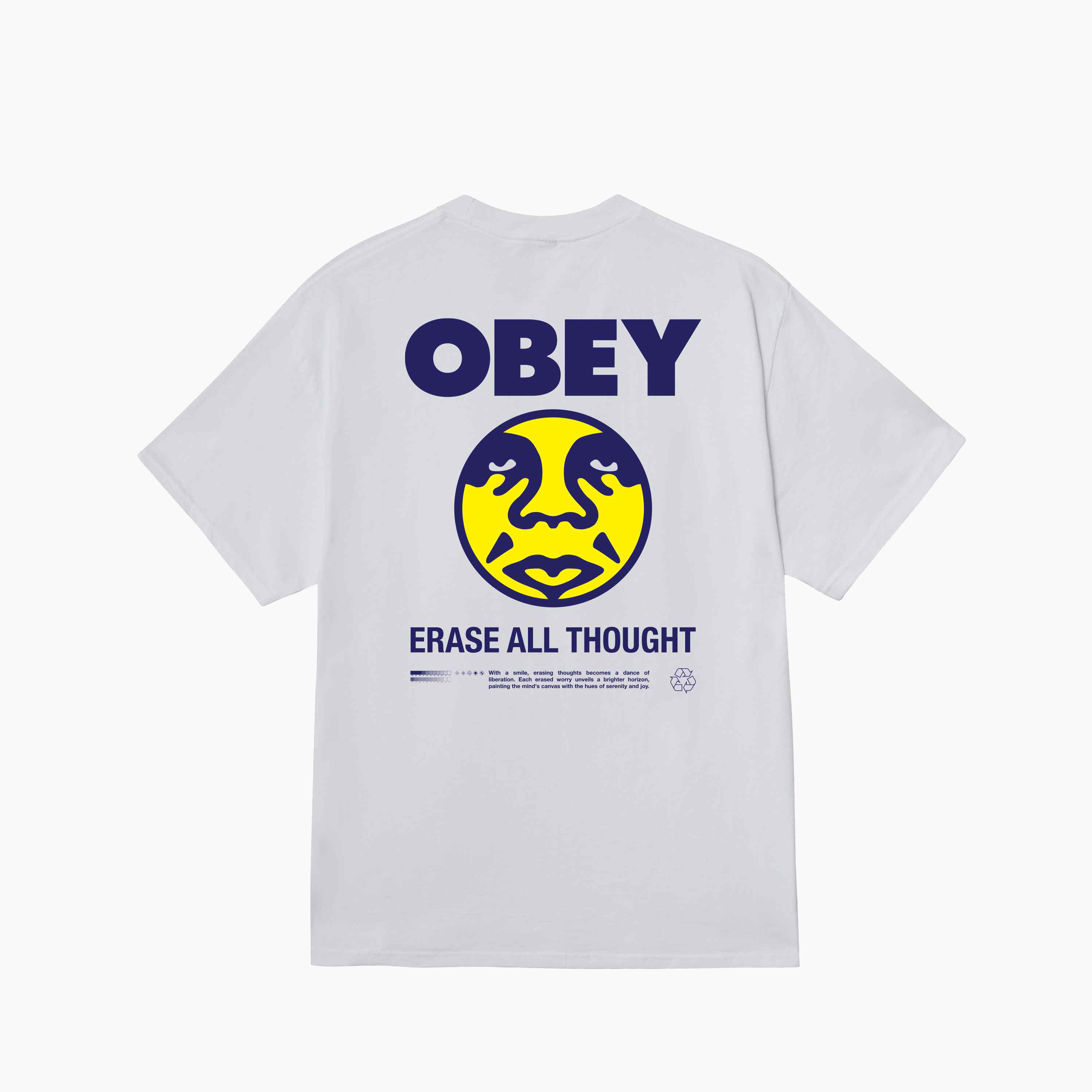 OBEY ERASE ALL THOUGHT WHITE - 165264212