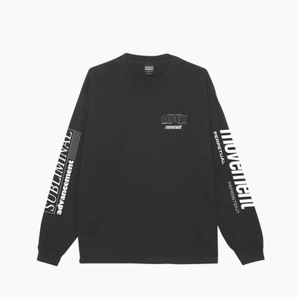 OBEY PIGMENTO DE MOVIMENTO PERSISTENTE VERDADEIRO PRETO 168004207-PTB