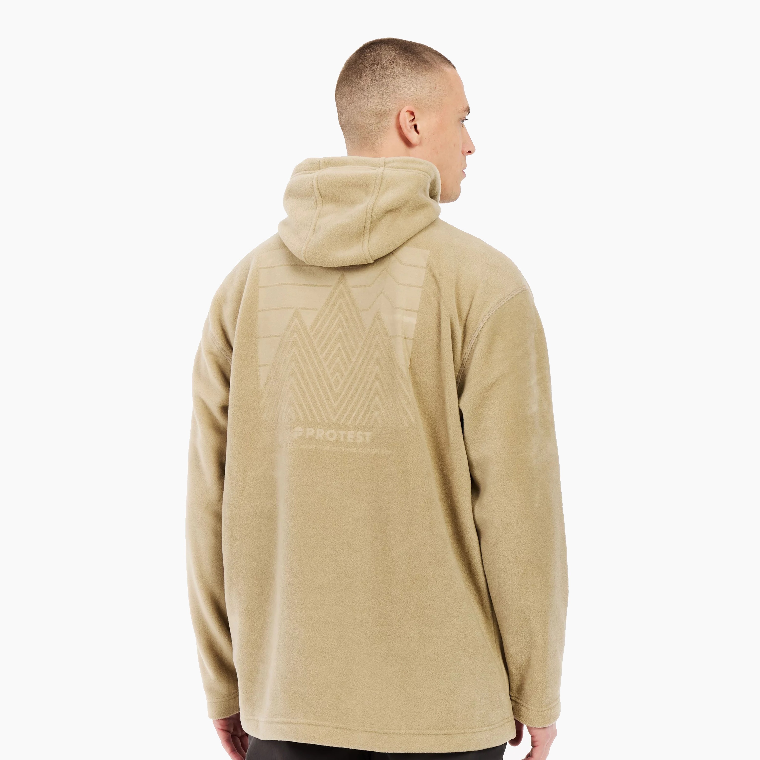 PROTEST M DESTIN HOODY BAMBOO BEIGE 34752000-567