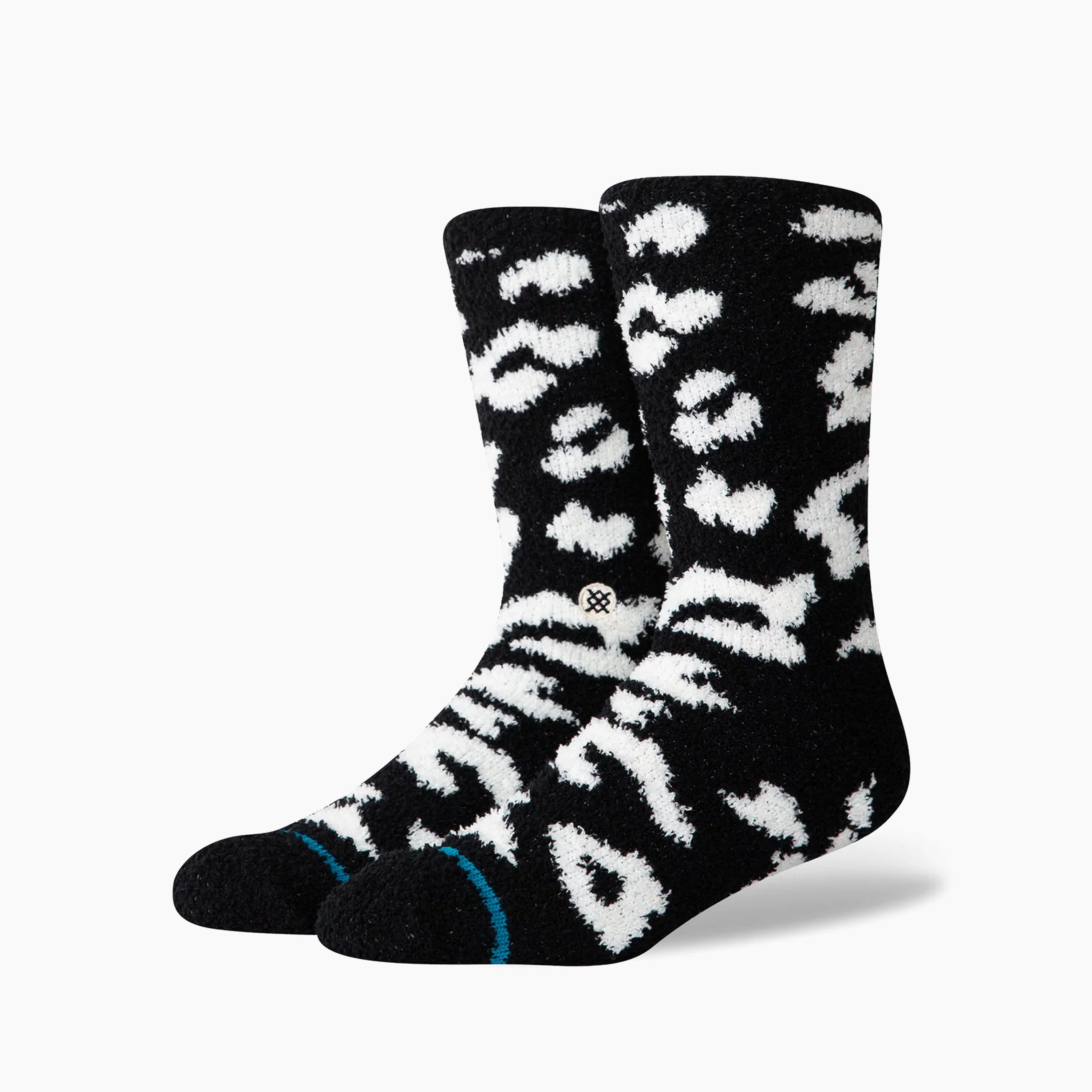 STANCE PURRFECT CREW SOCK W534D24PUR-BLK