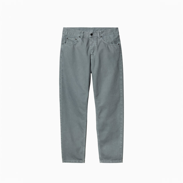 CARHARTT WIP NEWEL PANT DOVE GREY STONE DYED - I033123