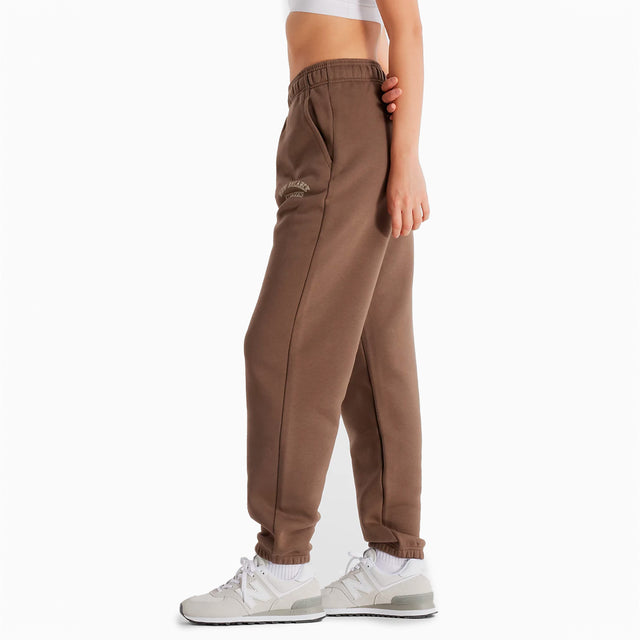 NEW BALANCE SEASONAL W' GRAPHIC SWEATPANT MARRON - WP43500;;