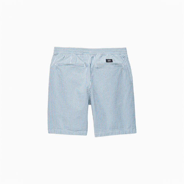 VANS SHORT RANGE SEERSUCKER WAIST GREY & BLUE - VN0005ZWBWR1