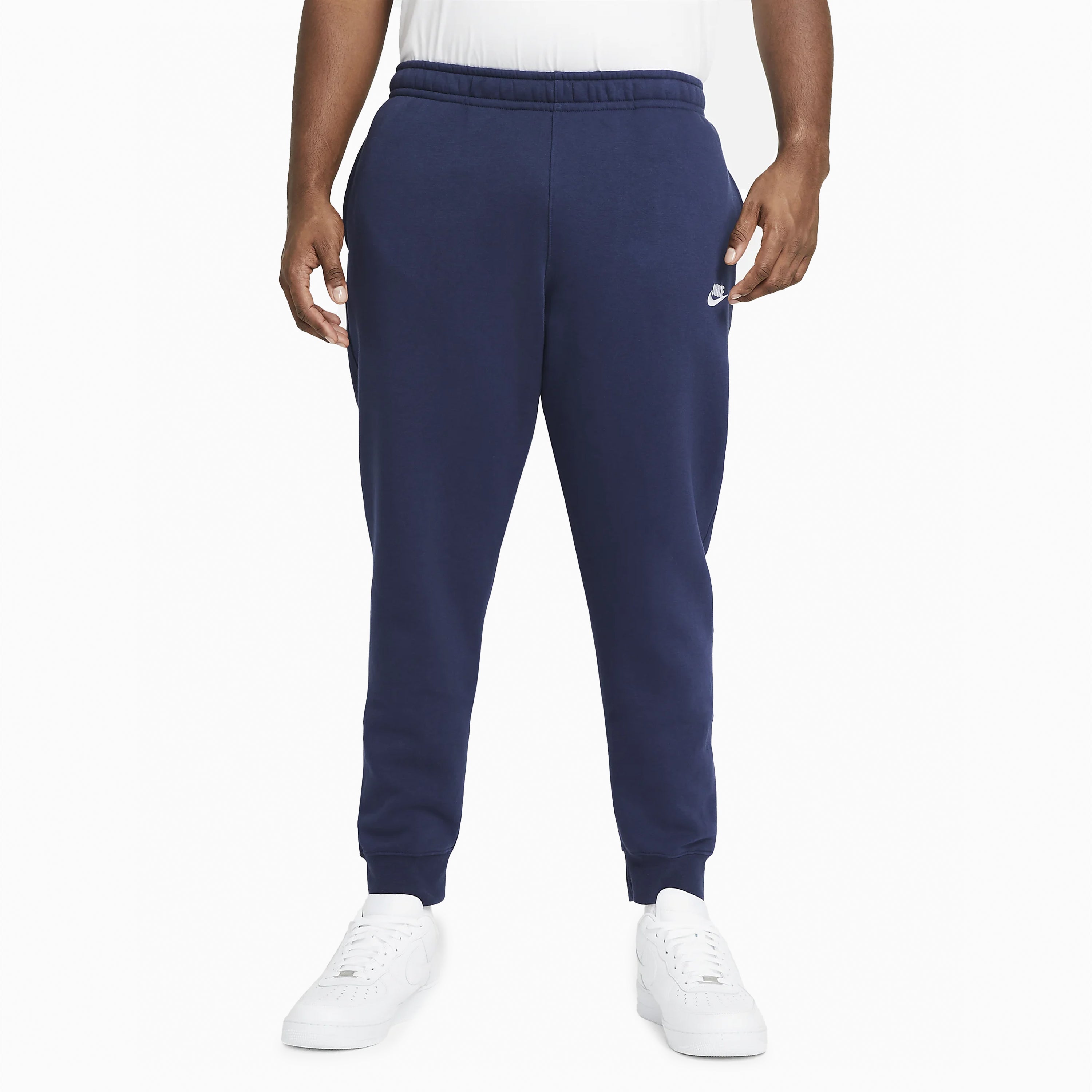 Navy nike sweatpants online