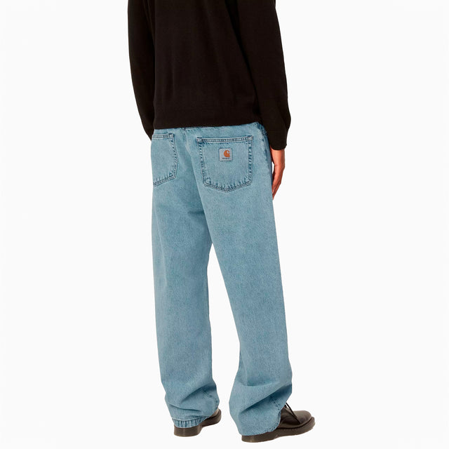 CARHARTT WIP LANDON PANTALON BLEU BLANCHI - I030468;;