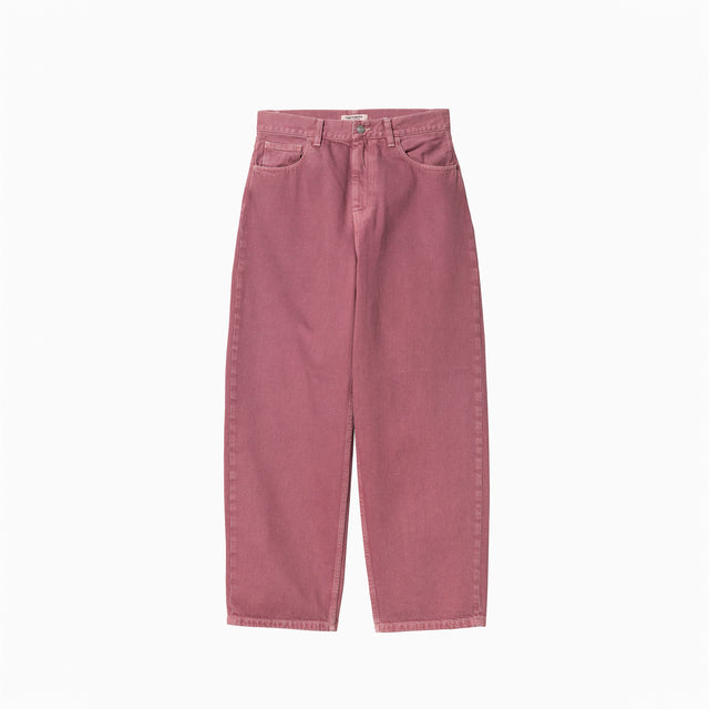 CARHARTT WIP W' BRANDON PANT DUSTY FUCHSIA STONE DYED - I033746