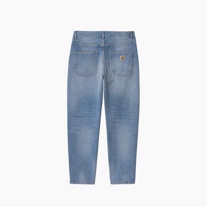 CARHARTT WIP NEWEL PANT BLUE LIGHT USED WASH - I029208