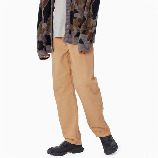 CARHARTT WIP FLINT PANT PEANUT GARMENT DYED - I029919";;"