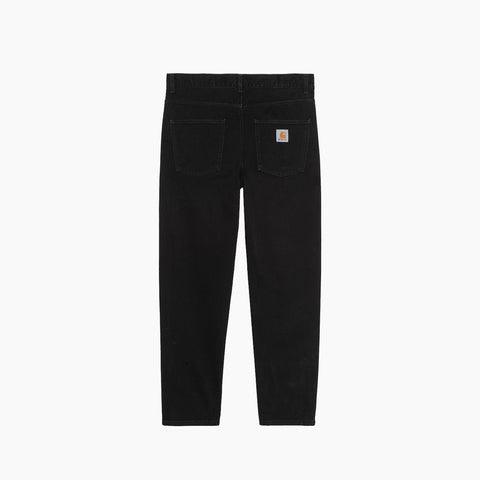 CARHARTT WIP NEWEL PANT BLACK ONE WASH - I029208