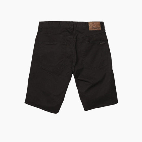 VOLCOM SOLVER DENIM SHORT WORKER BLACK OUT - A2011701