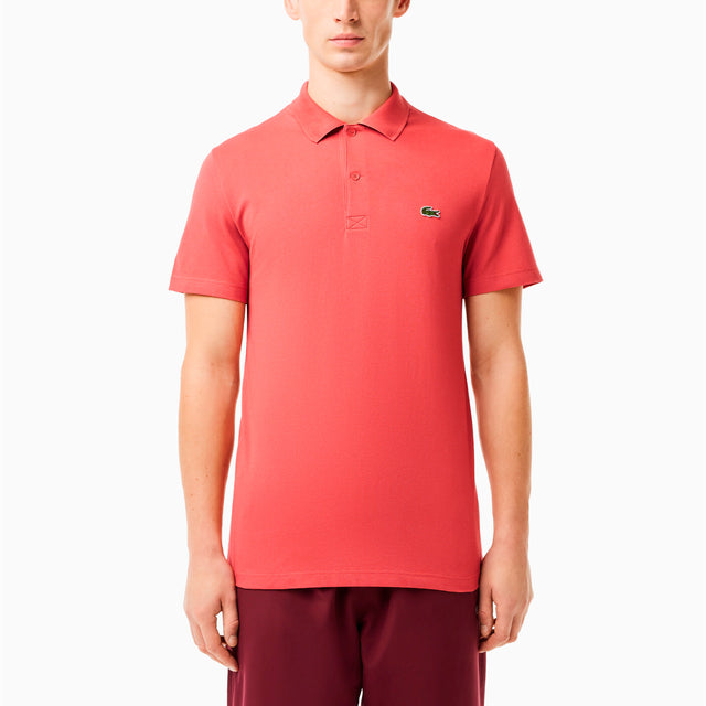 LACOSTE REGULAR FIT POLO PINK RED - DH0783