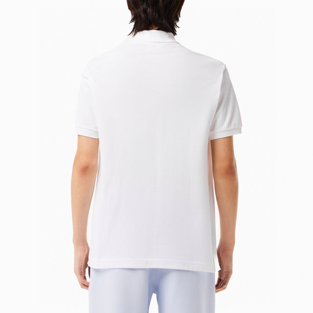 LACOSTE POLO ORIGINAL COUPE CLASSIQUE BLANC - L1212