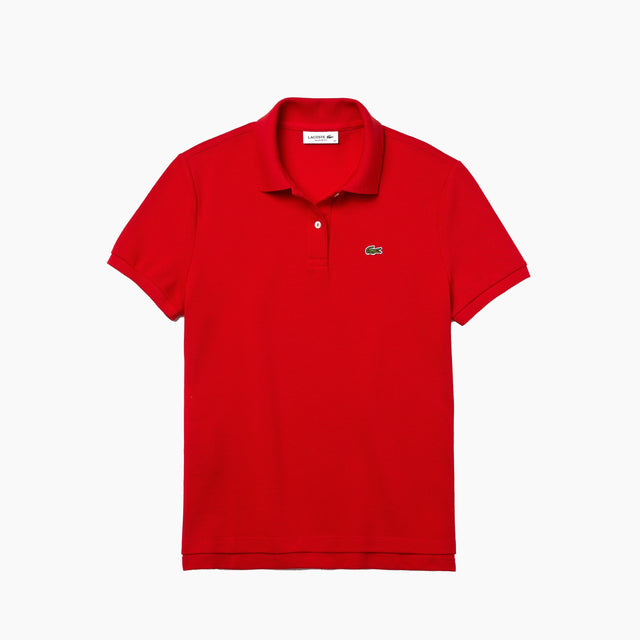 LACOSTE W' POLO CLASSIC FIT BASIC LOGO RED - PF7839