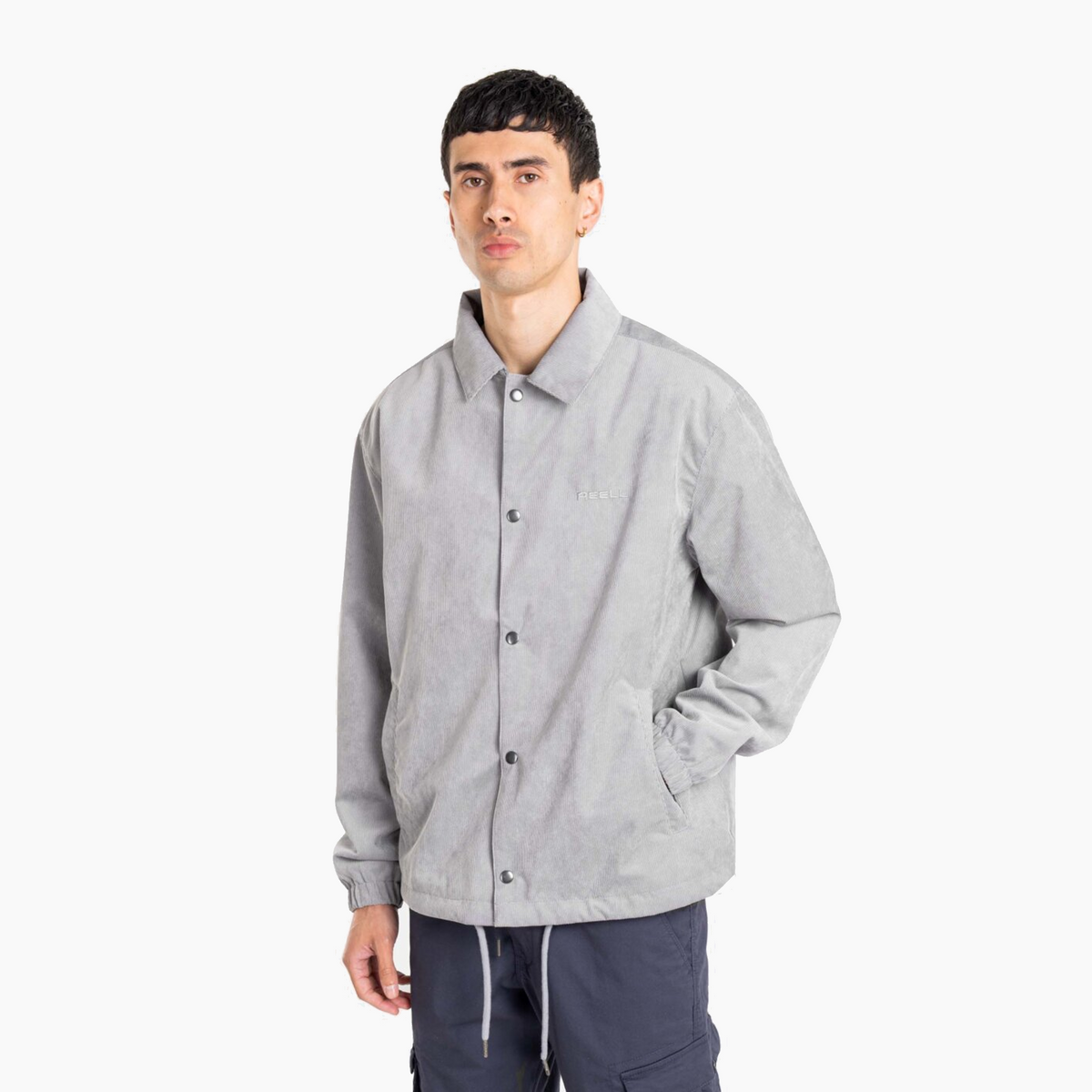 REELL COACH JACKET STONE GREY RE4499