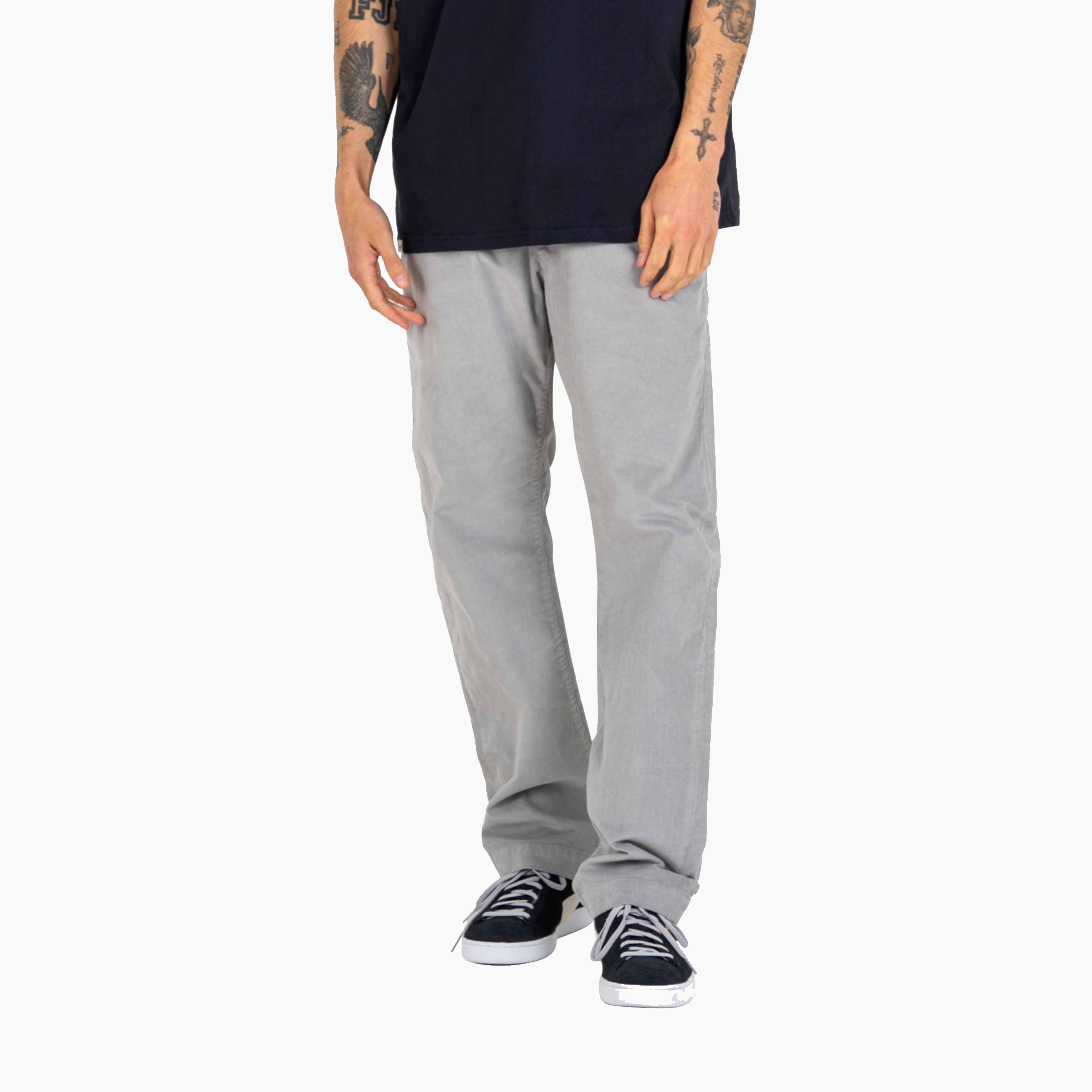 REELL REFLEX LOOSE CHINO CORD GREY SQUARE CORD RE3603