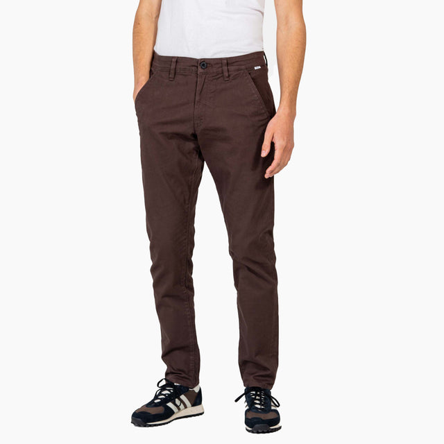 REELL FLEX TAPERED CHINO CHARLIE BROWN