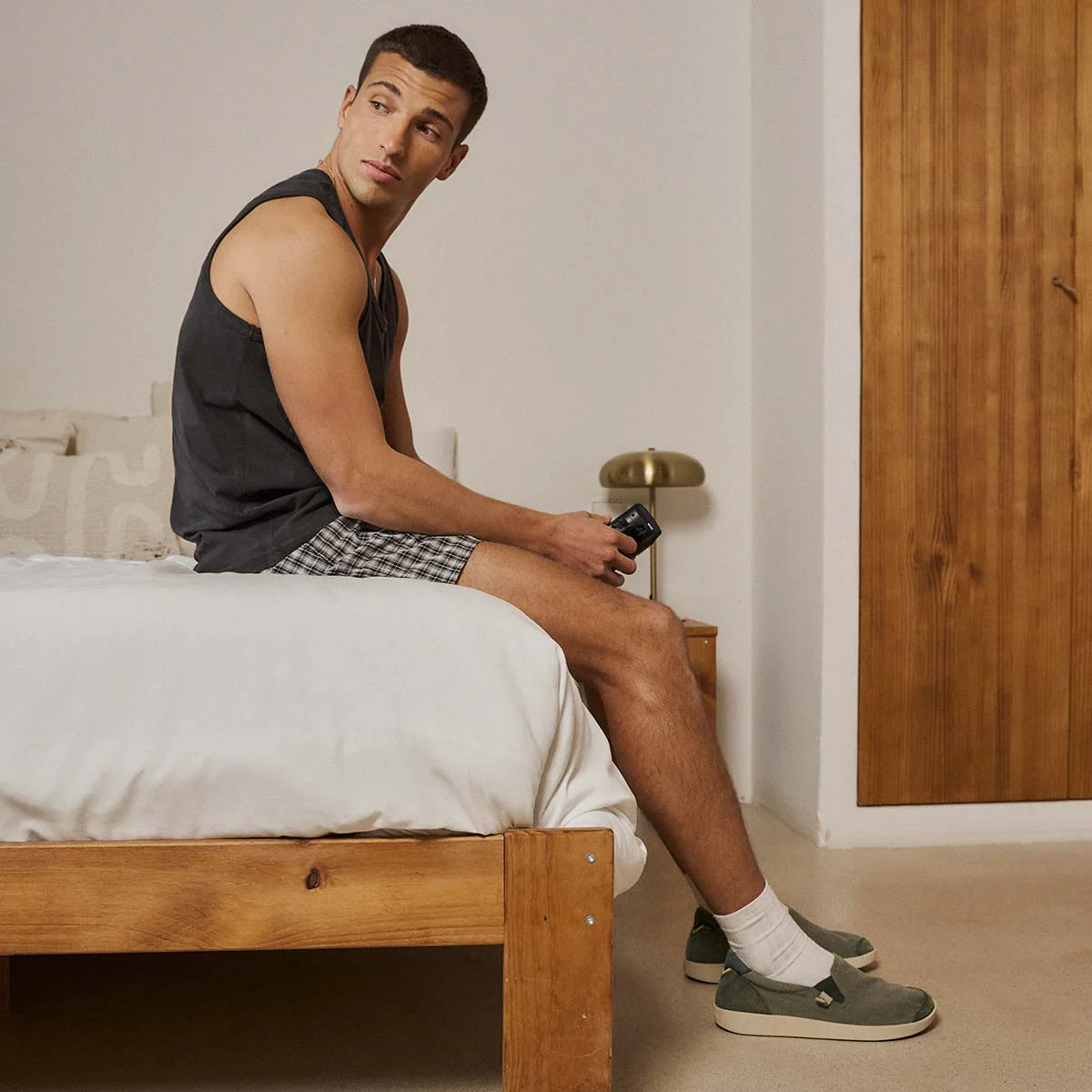 SATORISAN KUNG FU COTTON VINTAGE KHAKI 110157A049