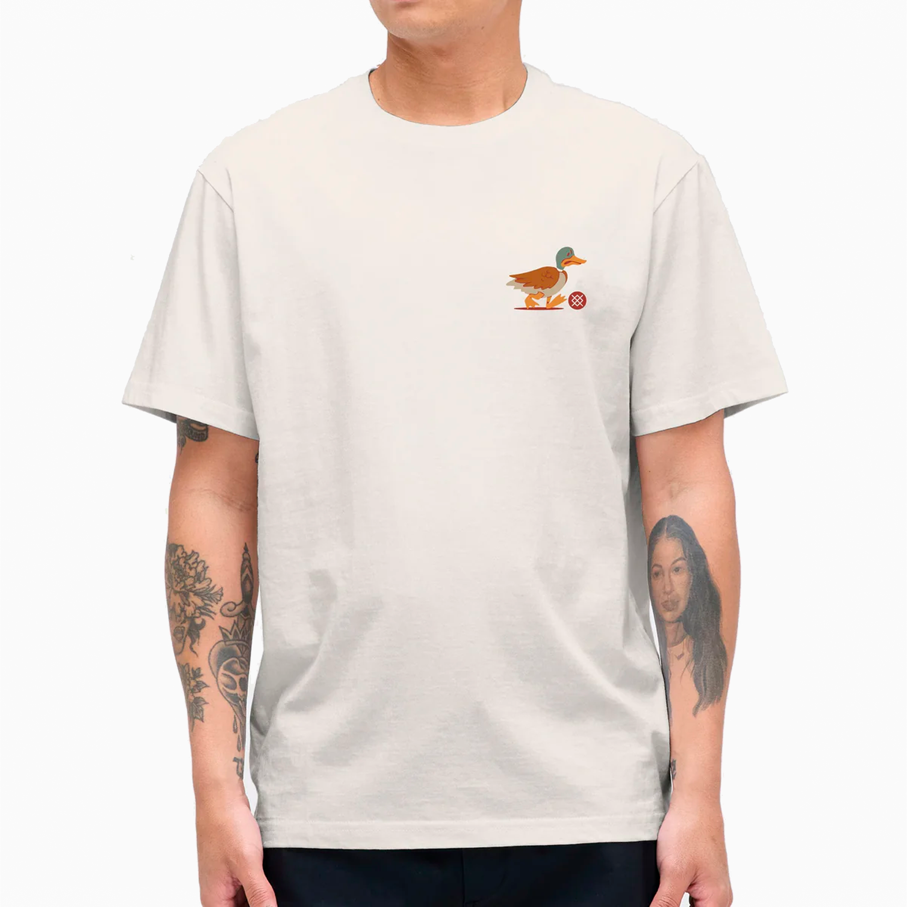 STANCE FOLLOW THE LEADER TEE SHIRT WHITE A3SS1D25FO-CVS