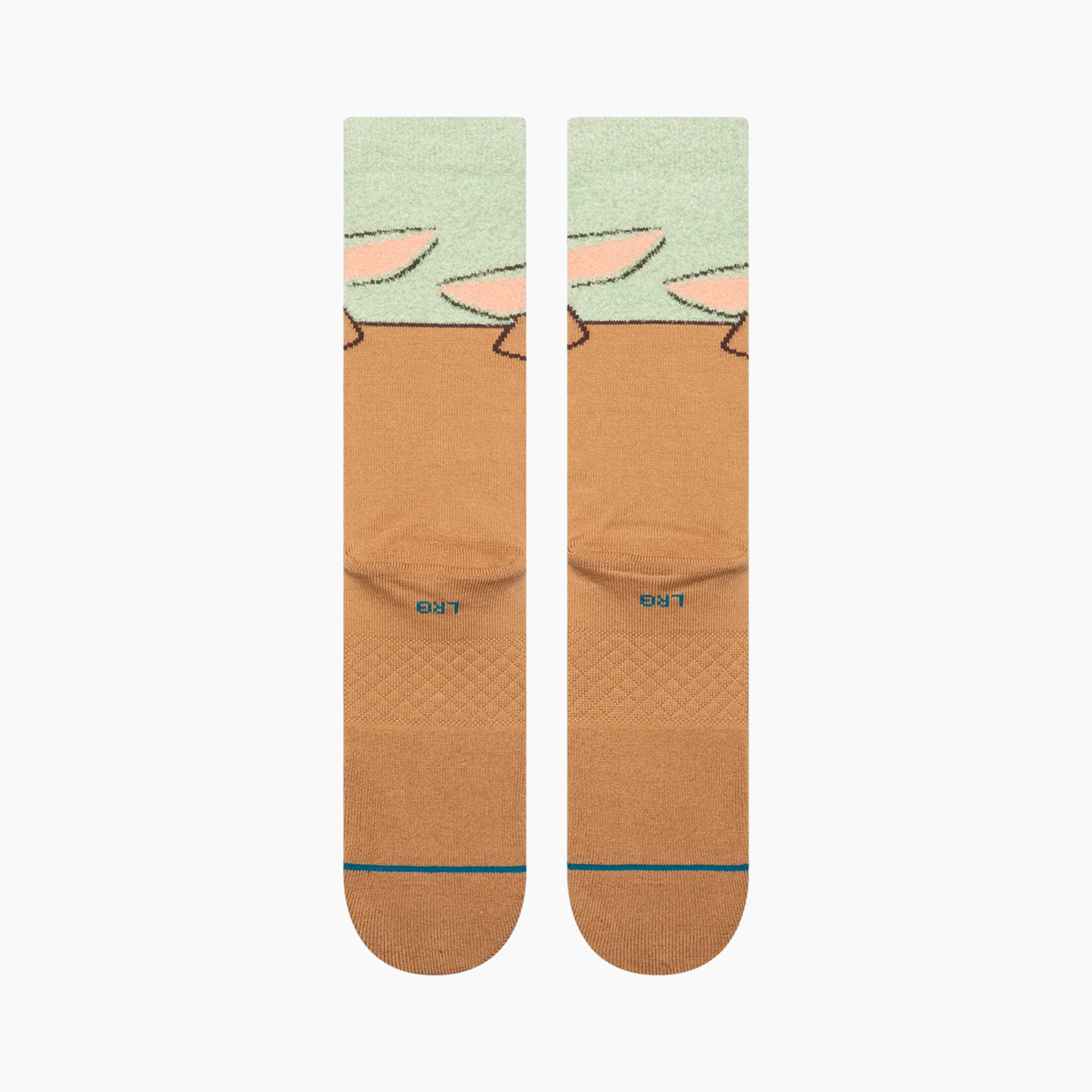 STANCE GROGU HUNGRY CREW SOCK A555D25GRO-GRN