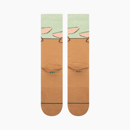 STANCE GROGU HUNGRY CREW SOCK A555D25GRO-GRN