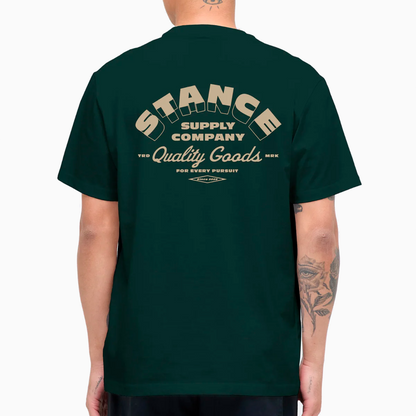 STANCE OUTFITTERS TEE SHIRT PINE A3SS1D25OT-PIN