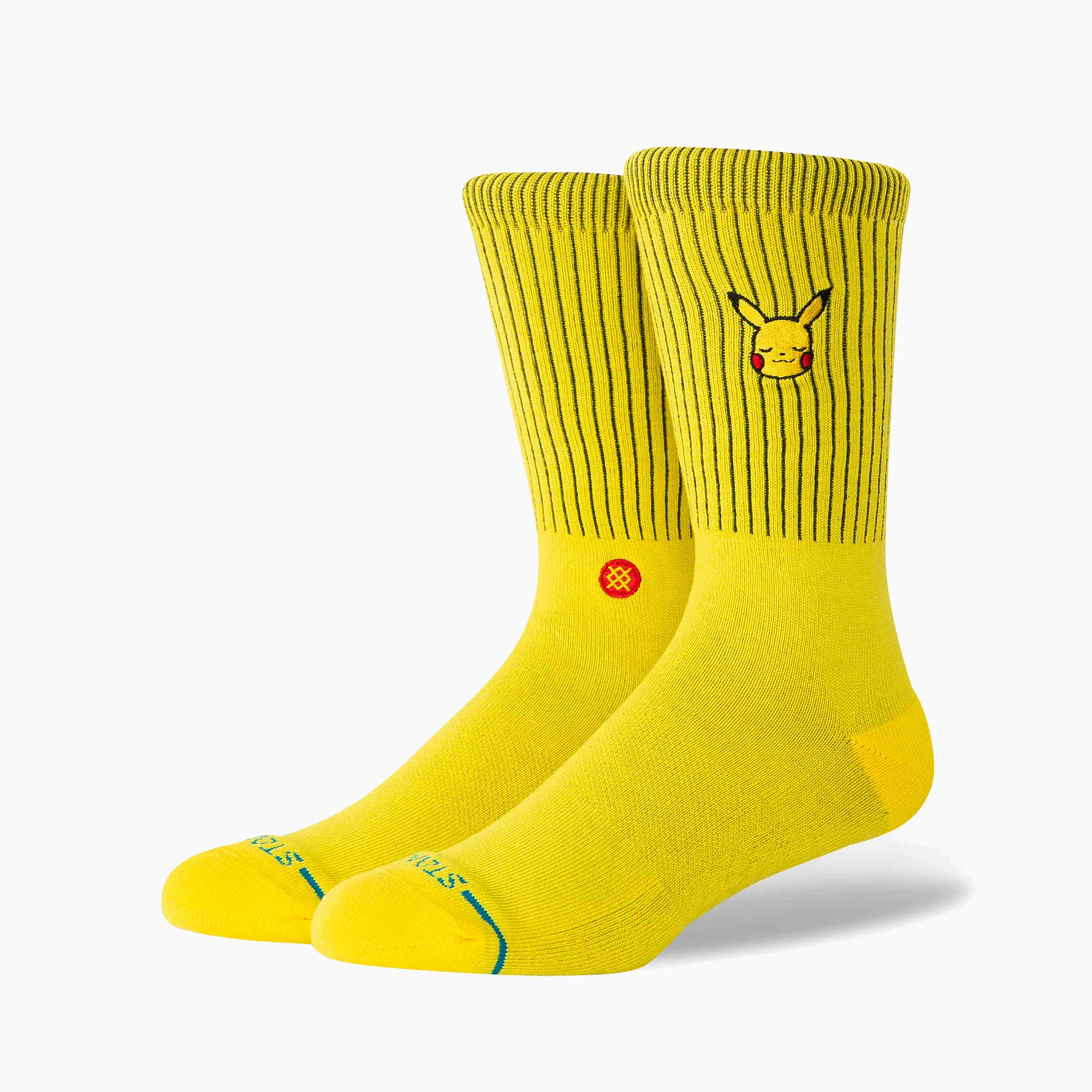 STANCE PIKACHU CREW YELLOW SOCK A555D25PIK-YEL
