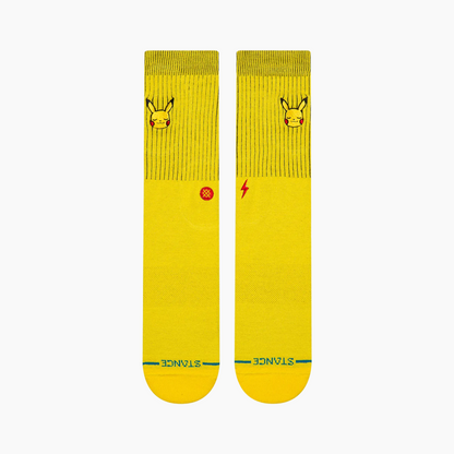 STANCE PIKACHU CREW YELLOW SOCK A555D25PIK-YEL