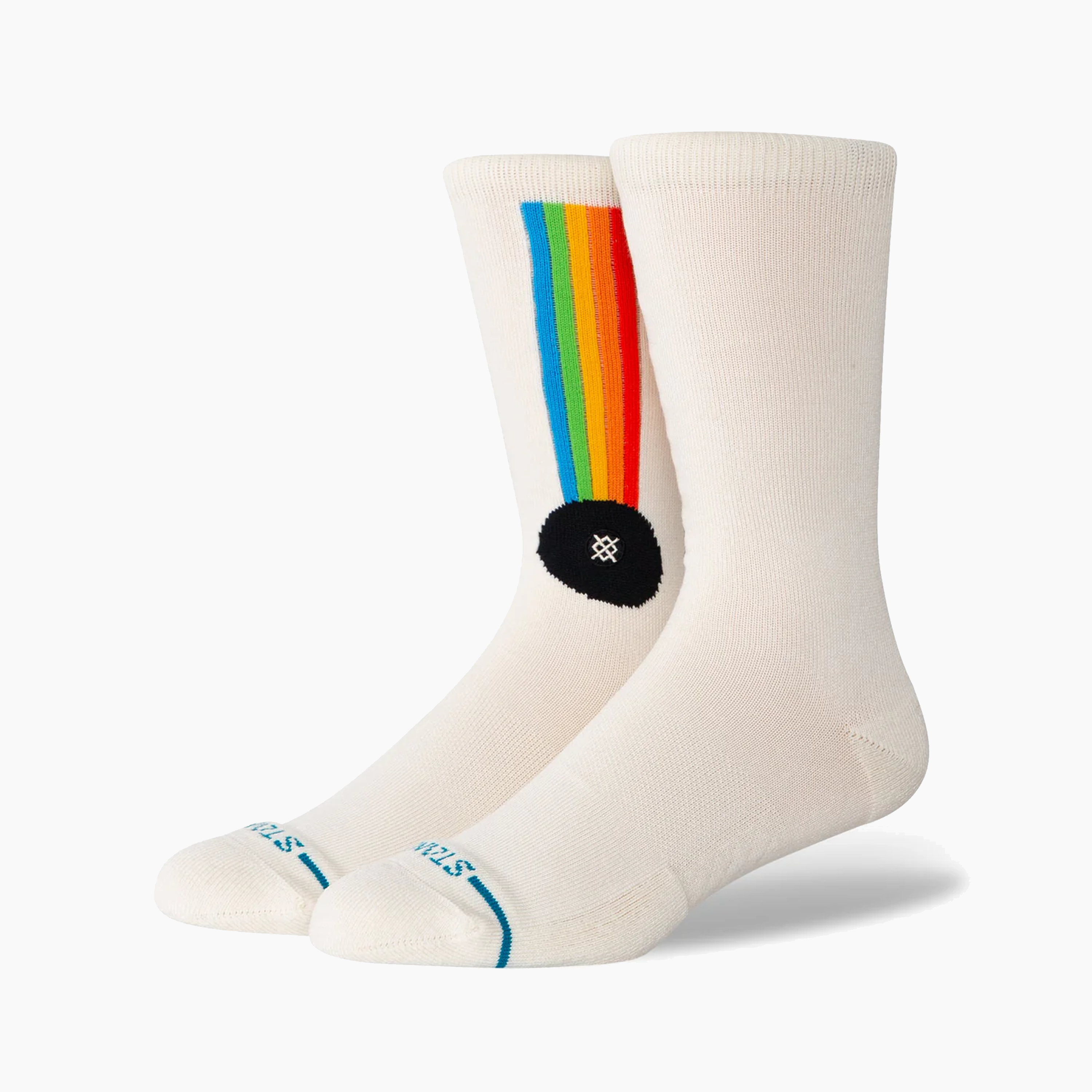 STANCE POLAROID APERTURE SOCK WHITE A555D25APE-WHT