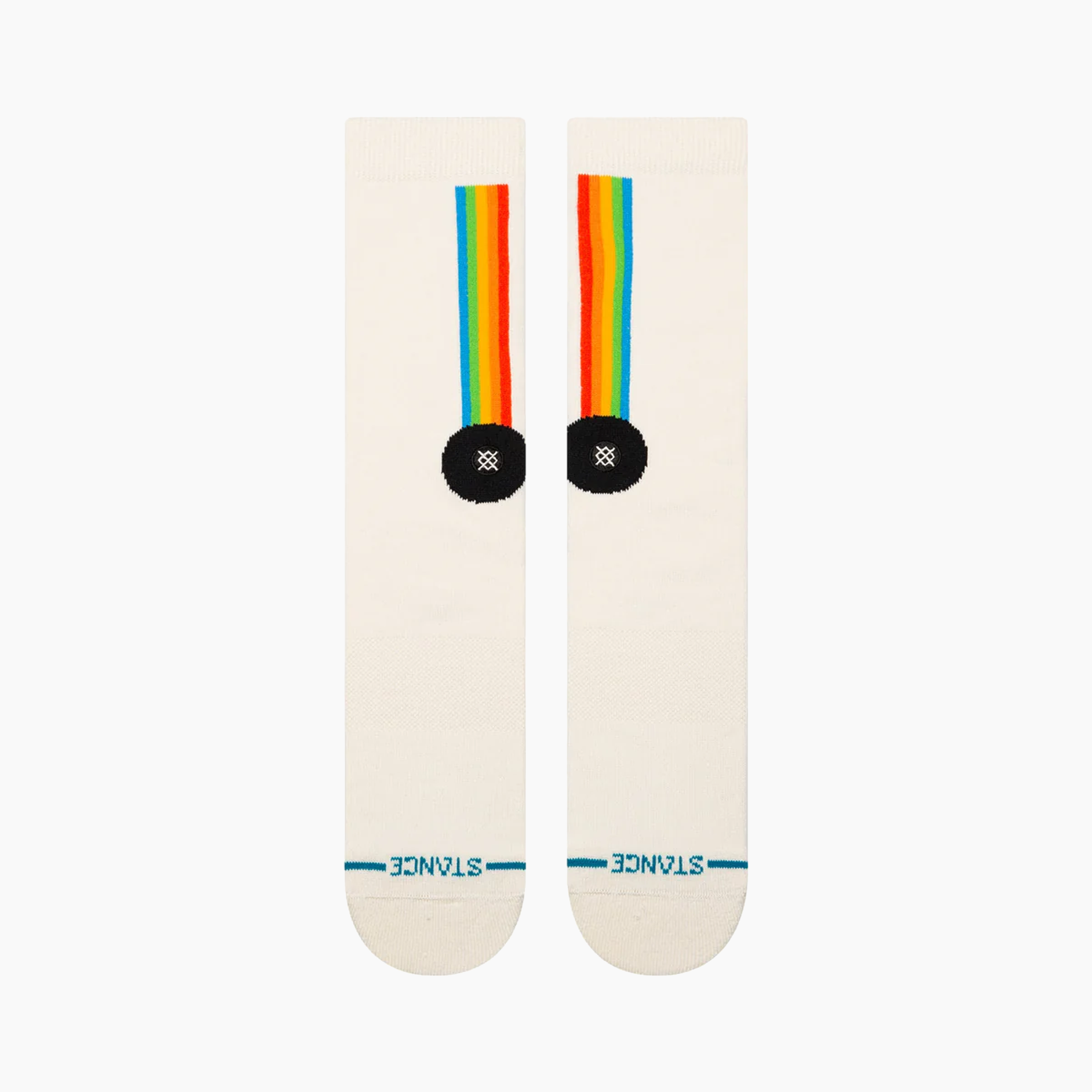 STANCE POLAROID APERTURE SOCK WHITE A555D25APE-WHT