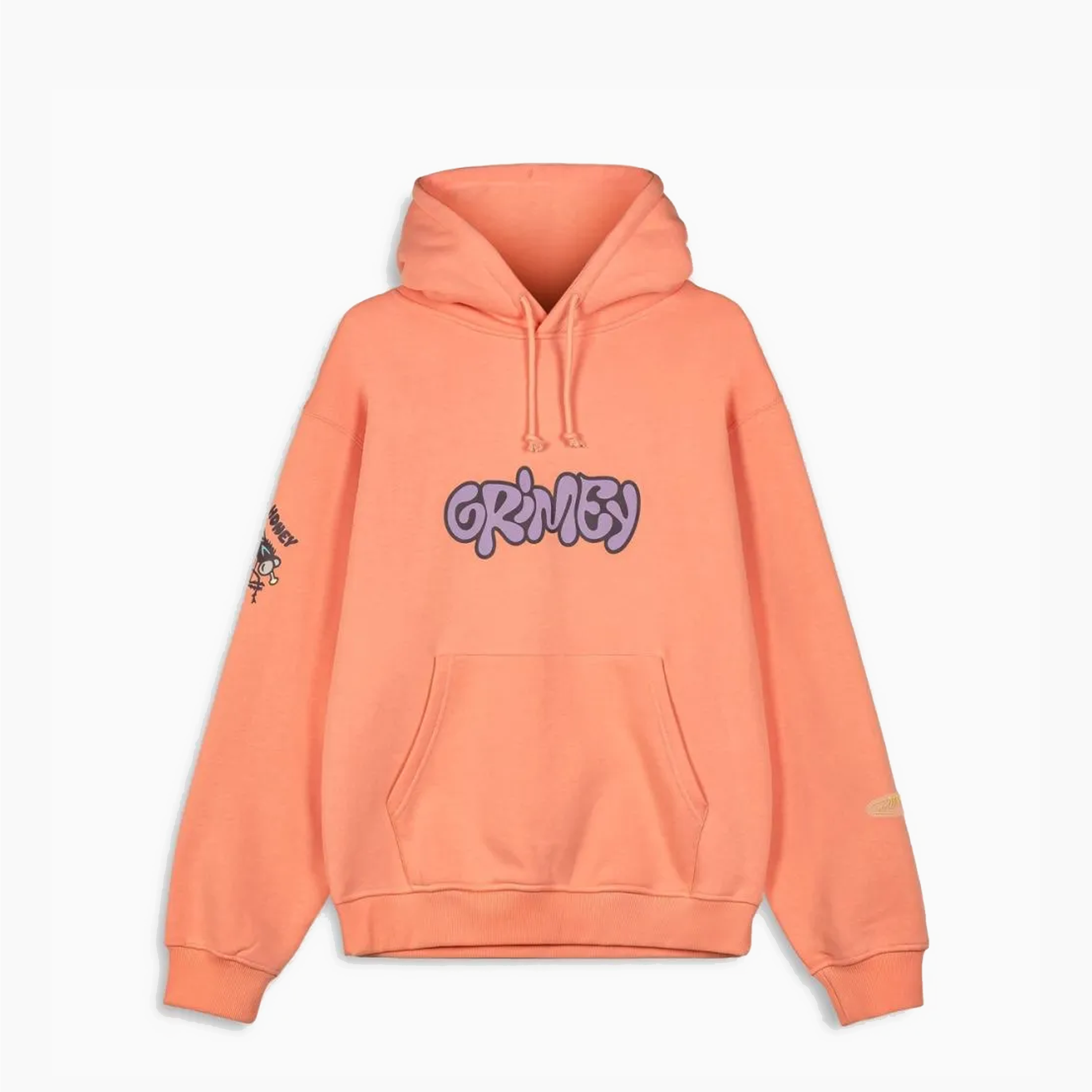 GRIMEY BLOODSUCKER VINTAGE HOODIE ORENAGE GCH595-ORG