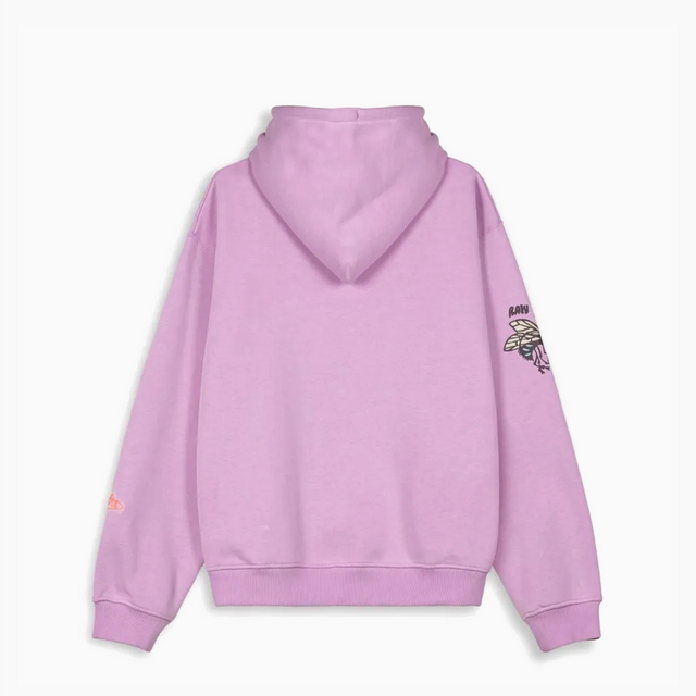 GRIMEY BLOODSUCKER VINTAGE HOODIE VIOLET GCH595-VLT