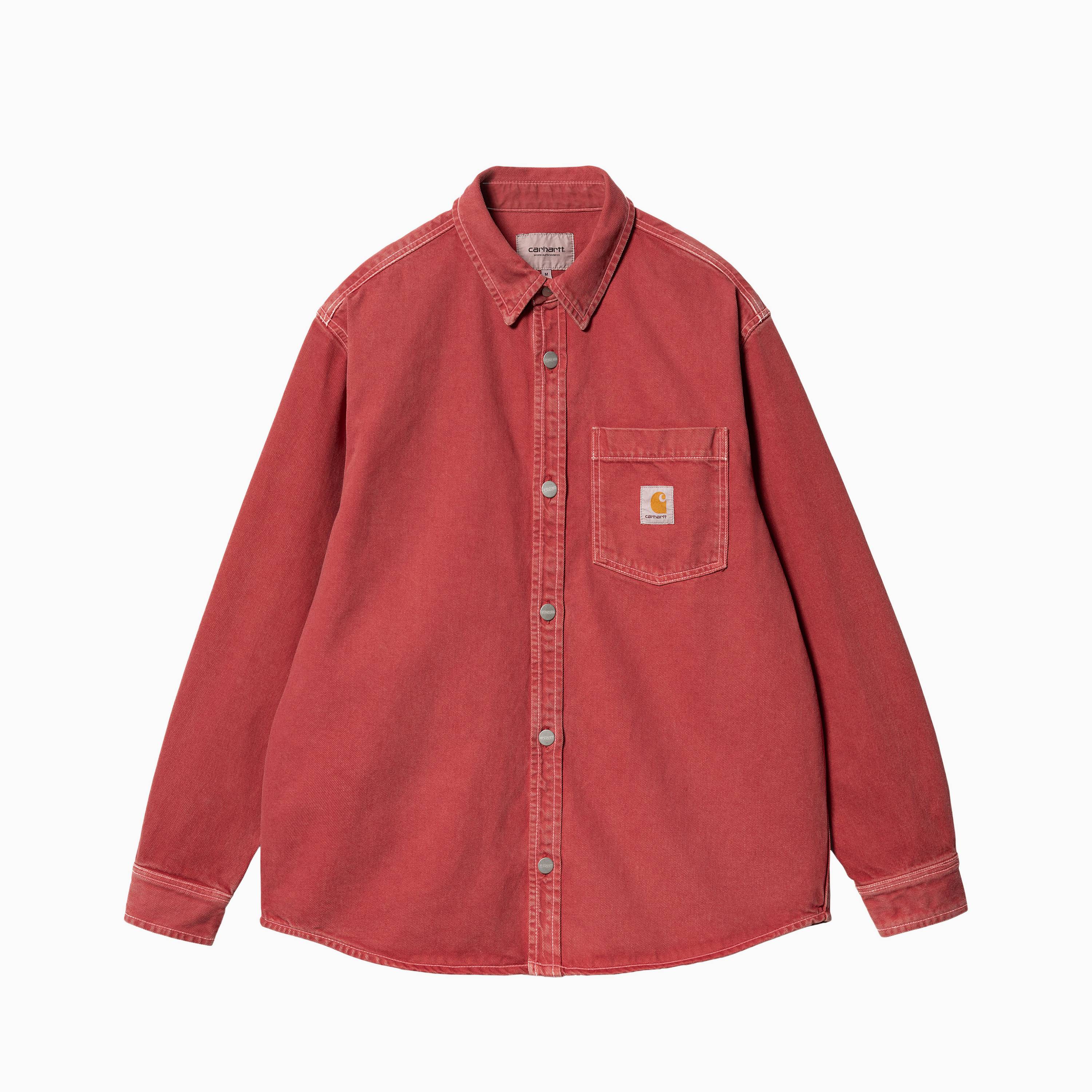 CARHARTT WIP GEORGE SHIRT JAC TUSCANY STONE DYED - I033750