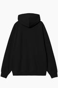 Sudadera Carhartt | Sudadera Carhartt con Capucha | Sudadera Carhartt Con Capucha Negra | La Cheap Thrills es una sudadera de corte holgado que está fabricada con algodón pesado y sin cepillar, cuenta con una textura de bouclé. La sudadera se ha lavado para darle un aspecto suave además tiene mangas raglán y costuras flatlock.