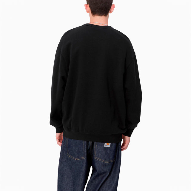 CARHARTT WIP BILLY SWEAT BLACK - I034038