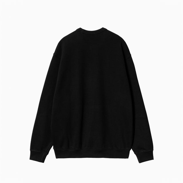 CARHARTT WIP BILLY SWEAT BLACK - I034038