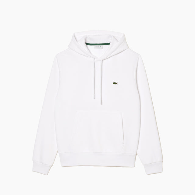 LACOSTE JOGGER HOODED SWEAT WHITE - SH9623