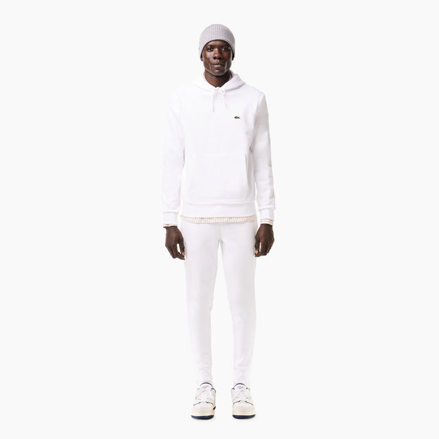 LACOSTE JOGGER HOODED ORGANIC COTTON WHITE - SH9623