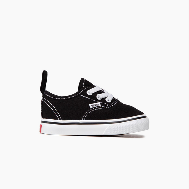 VANS AUTHENTIC ELASTIC LACE BLACK & TRUE WHITE - VN0A34A1LXN1