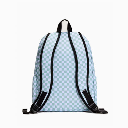 VANS OLD SKOOL CHECK BACKPACK GRAY OLIVE - VN000H4XEMW