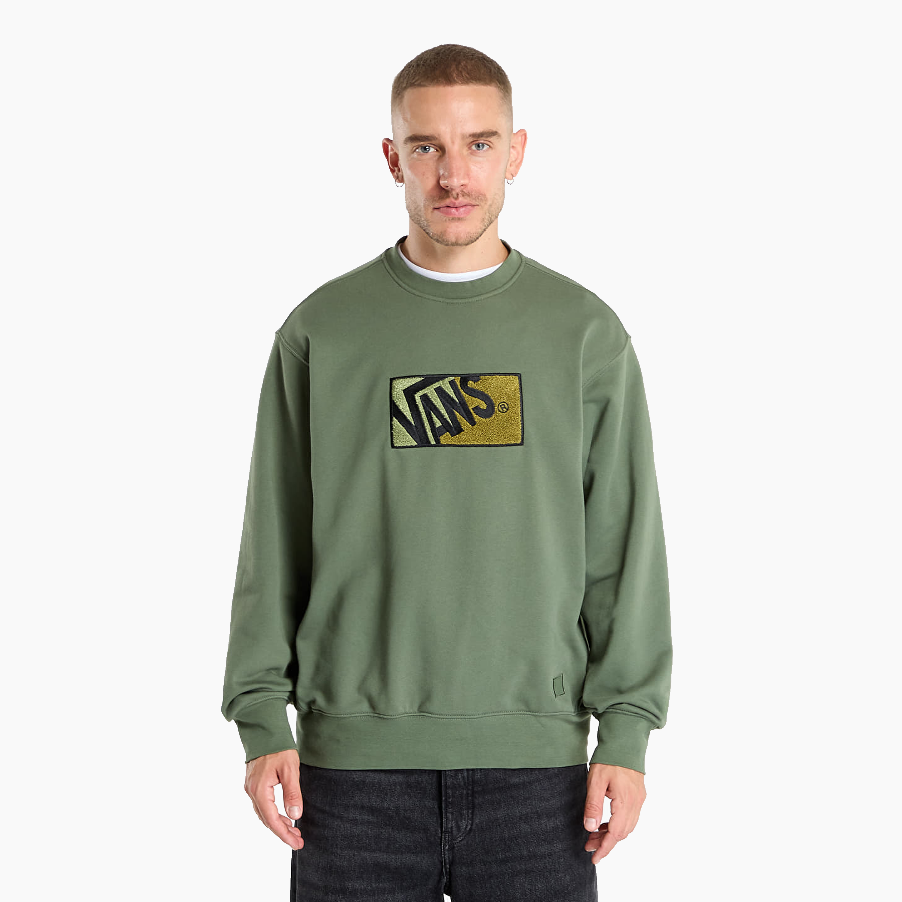 VANS STANDARDS ORIGINALES CREW 2 TONNES PIN FOREST - VN000P8CEN61