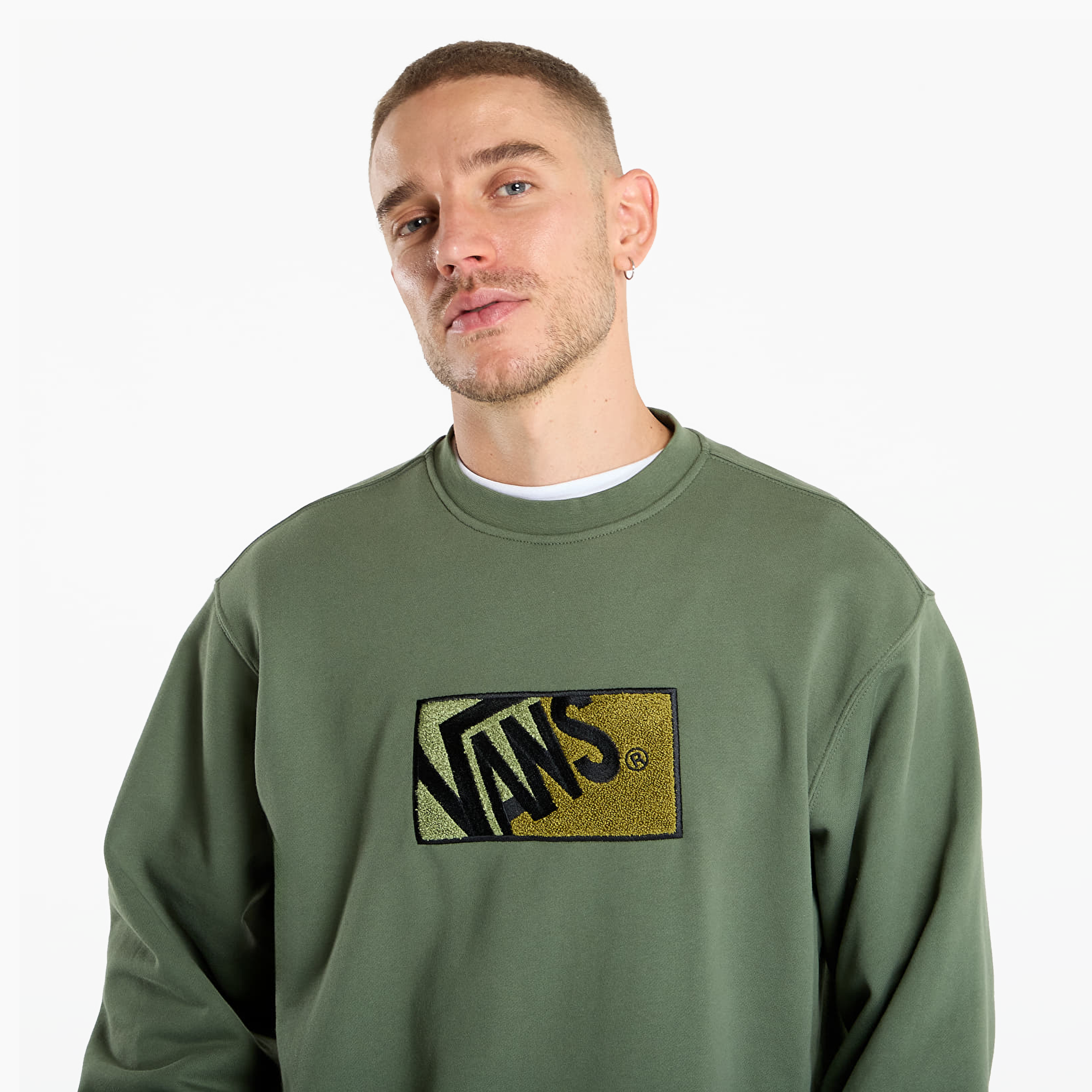 VANS STANDARDS ORIGINALES CREW 2 TONNES PIN FOREST - VN000P8CEN61